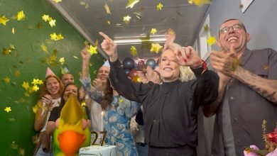 Ana Maria Braga comemora os 27 anos do programa Mais Você na Globo