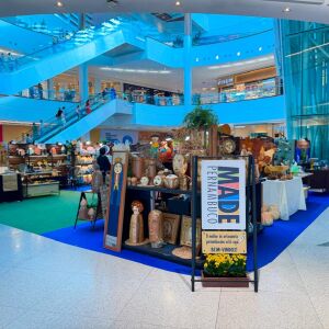 Shopping RioMar Recife abriga feira Made PE com 80 expositores e oficinas artísticas