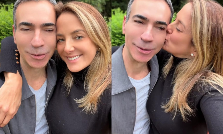 Ticiane Pinheiro exalta trabalho de César Tralli na moderação de debate presidencial